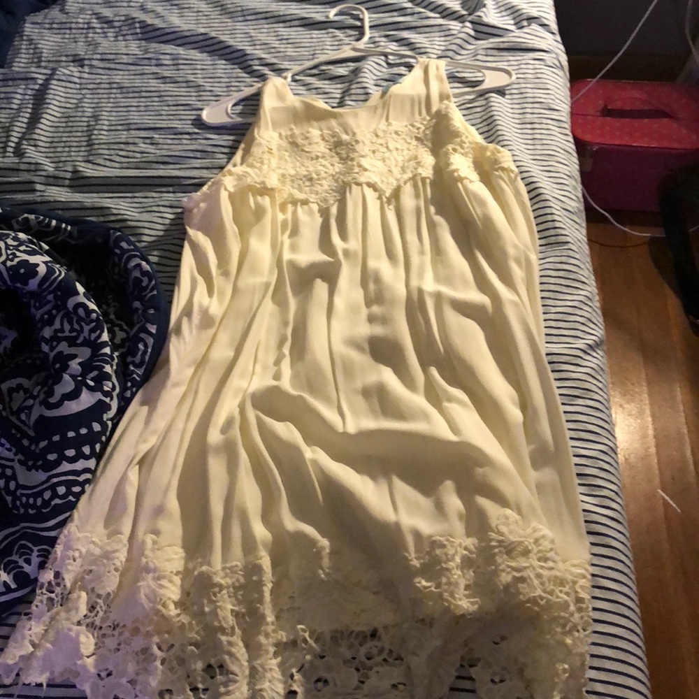 White dress